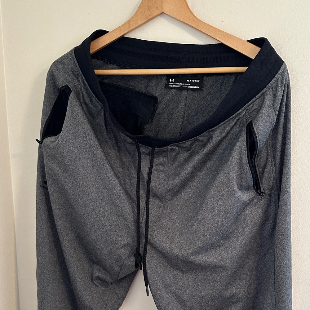 Under Armour Charcoal and Black Joggers